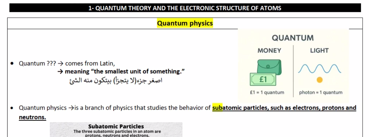 physical & general chemistry